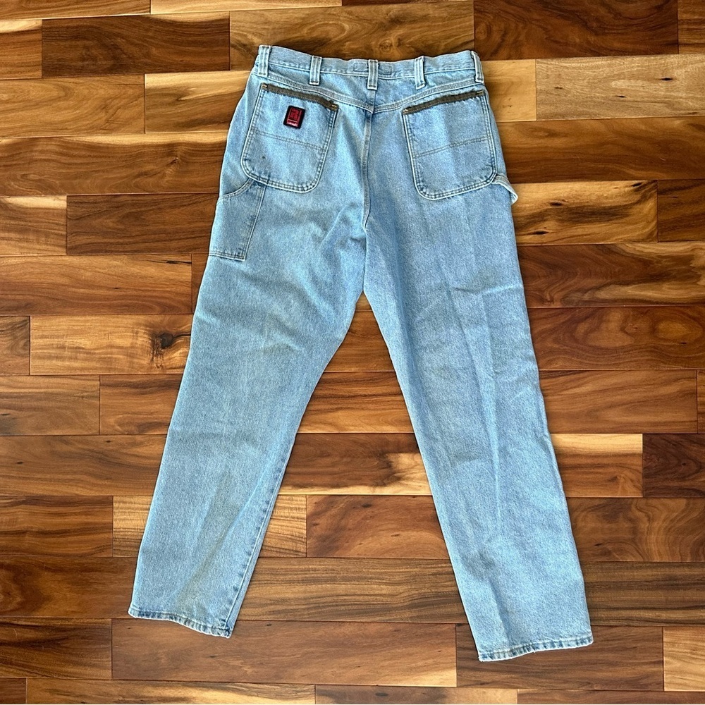 Wrangler Durashield Light Denim Jeans size 38x36 - Picture 2 of 6